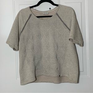 Wrap London Women’s Top Cream And Grey Size M?